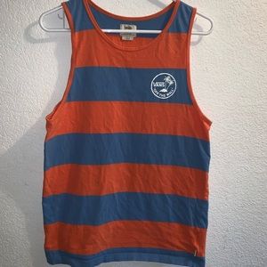 5/$25 SALE 🌟 Vans Off The Wall Wide Striped Tank